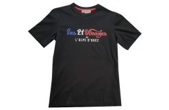 ALPE D'HUEZ T-shirt Enfant 21 Virages Noir