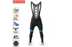 BJORKA Collant à Bretelles Hiver Team Winter Noir Bleu Turquoise 2022