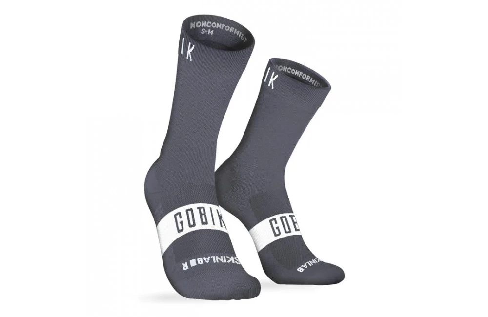 GOBIK Chaussettes De Cyclisme Pure SLATE GREY 2023