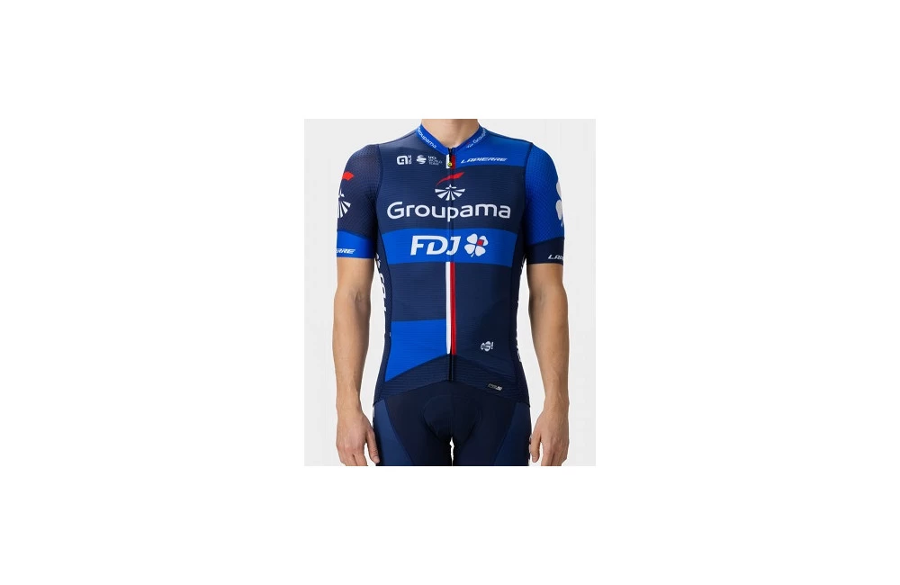 ALE GROUPAMA FDJ Maillot Vélo Manches Courtes PR-S 2023