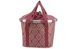 KLICKFIX Reisenthel Panier Avant Bikebasket Diamants Rouges