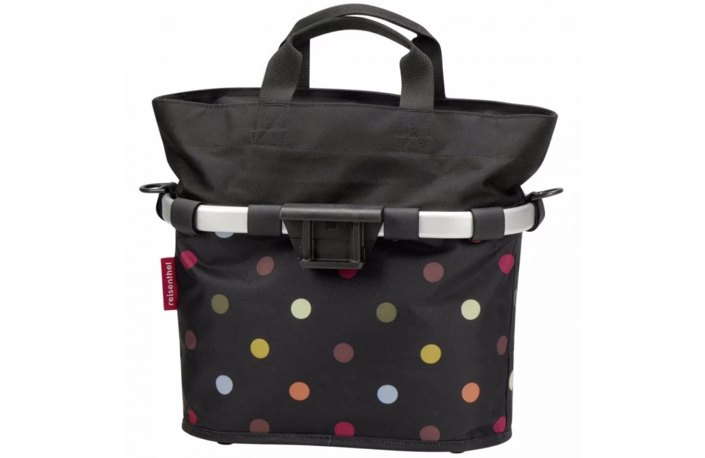 KLICKFIX Reisenthel Panier-sacoche Avant Bikebasket OVAL S Dots