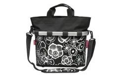 KLICKFIX Reisenthel Panier-sacoche Avant Bikebasket OVAL S Fleurs