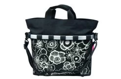 KLICKFIX Reisenthel Sacoche Latérale Bikebasket OVAL M Fleurs