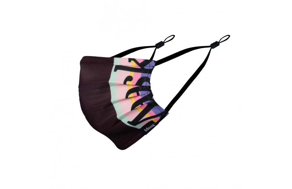 MAASK Masque Hygiénique Réutilisable Adulte Macarons