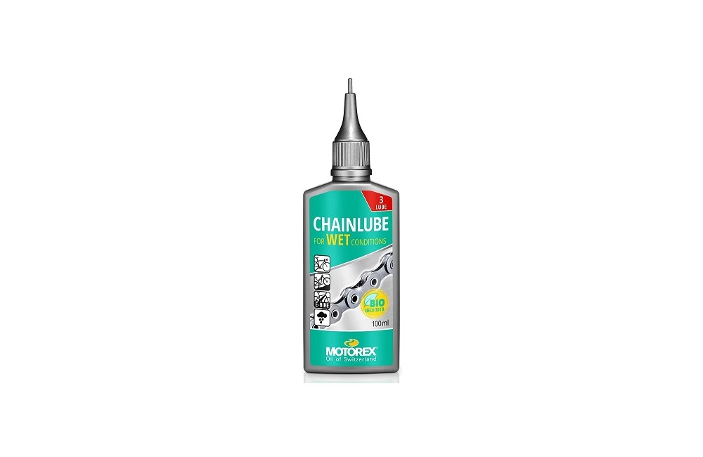 MOTOREX Lubrifiant Chaîne WET Conditions Humides 100 Ml