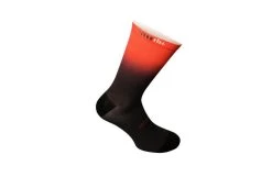 RH+ Chaussettes Vélo été Fashion 20 Cm - Black Red Code