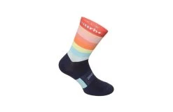 RH+ Chaussettes Vélo été Fashion Lab 15 Cm Rainbow Mix 2023