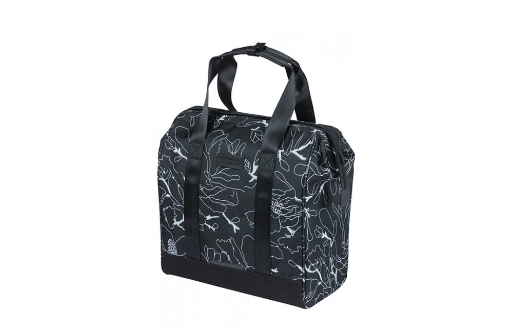 Sacoche Vélo Bandoulière Porte-bagages BASIL Grand Flower - 23 L