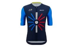 SANTINI Maillot Vélo Manches Courtes Homme Trionfo Tour De France 2023
