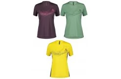 SCOTT Maillot Manches Courtes Cycliste Femme TRAIL FLOW 2022