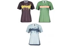 SCOTT Maillot Manches Courtes Cycliste Femme TRAIL VERTIC 2022