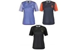 SCOTT Maillot Manches Courtes Cycliste Femme TRAIL VERTIC 2023