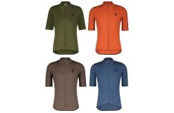 SCOTT Maillot Manches Courtes Homme Gravel MERINO 2023