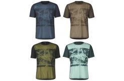 SCOTT Maillot Manches Courtes VTT Homme TRAIL FLOW 2023