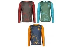SCOTT Maillot VTT Manches Longues Homme TRAIL VERTIC 2022