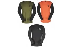 SCOTT Maillot VTT Manches Longues Homme TRAIL VERTIC 2023