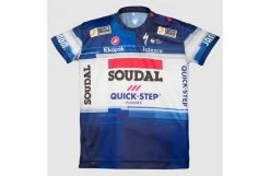 Castelli SOUDAL QUICK-STEP Maillot Bébé Infant Jersey Dark Blue 2023