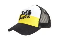 TOUR DE FRANCE Casquette Fan Noir/Jaune 2022