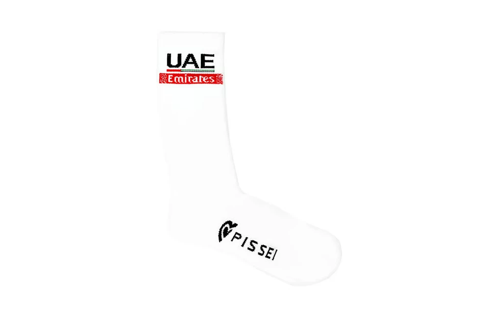 Pissei UAE TEAM EMIRATES Chaussettes Vélo 2023