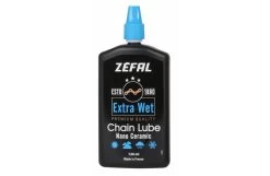 ZEFAL Lubrifiant Céramique Extra Wet Lube Pour Chaîne - Toutes Conditions - 120 Ml