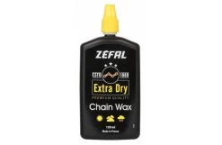 ZEFAL Lubrifiant Cire Extra Dry Wax Pour Chaîne - Toutes Conditions - 120 Ml